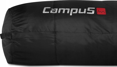 Qese fjetje Campus Kjerag 250 Left, 220cm, -3°C, gri e errët