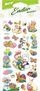 Stickerë dekorativë MFP Puffy MIX, motive Pashkësh, shumëngjyrëshe