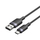 Kabllo Vention USB 2.0 A në USB C, 1m, 3A, e zezë