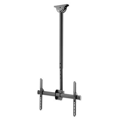 Mbajtëse tavani për TV Manhattan, 37" 70", 50 kg, e zezë