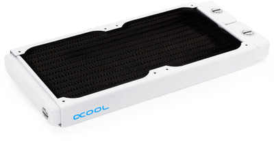 Radiator për ftohje uji Alphacool NexXxoS HPE-30 240mm, bakër, i bardhë
