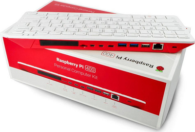 Raspberry Pi 400 Kit - US layout, EU plug