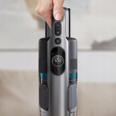 Fshesë me bateri Philips XC8055/01 Series 8000 Aqua Plus, Wet & Dry, deri 80 min punë, gri