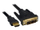 Kabllo video Microconnect HDM191813, HDMI në DVI-D, 3 m, e zezë