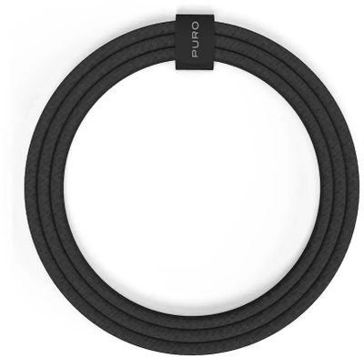 Kabllo USB C PURO FABRIK 2.0, 1.5m, e zezë