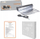 Set ngrohje nën dysheme Thermoval WT 2010 AL 1.0 m² + TVT 45, tapet ngrohës me alumin, termostat Wi‑Fi, i bardhë
