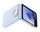 Mbështjellës për Samsung Galaxy Flip 6, transparent