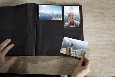 Album fotografish Walther Design Ocean Blue EA-110-U, 400 foto 10x15 cm, blu