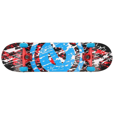 Skateboard PB Scratch Classic, 79 cm, dru 9 shtresa, shumëngjyrësh