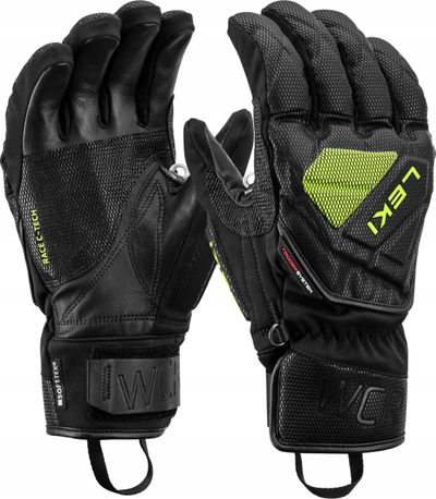 Doreza skish Leki Worldcup WCR C-Tech 3D, masa 8.5, të zeza