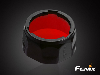 Црвен филтер Fenix FX AOFS R, адаптер за P35, издржлива пластика