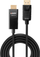Kabllo DisplayPort në HDMI Lindy 40928, 4K HDR, 5m, e zezë