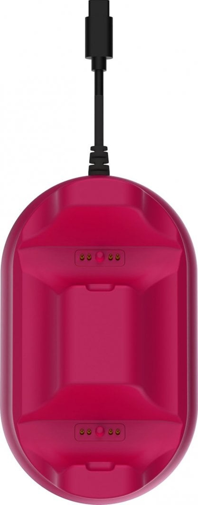 Stacion karikimi PDP Metavolt Dual Rapid për PS5 DualSense, USB Type C, i kuq
