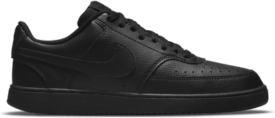 Atlete Nike Court Vision Low DH2987-002, lëkurë dhe tekstil, të zeza