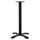 Bazë tavoline bari HM CAST IRON HM473, 62x62x94 cm, lartësi mesatare, e zezë mat