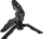 Tripod 2n1 SmartGuard Mini për kamera, me filetë 1/4", i zi