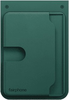 Mbajtës kartelash Fairphone Card Holder Forest Green, magnetik, plastike, jeshile e errët