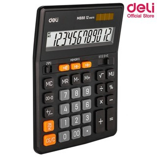 Deli Kalkulator Dual Memory M888