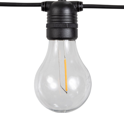 Drita dekorative LED Allegra, 2700K, IP44, të zeza