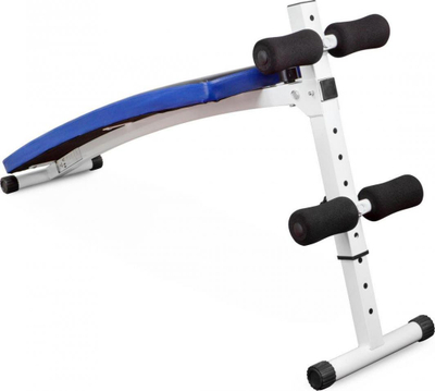Stol i pjerrët fitnesi Neo-Sport NS-05, i zi / kaltër