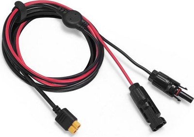Kabllo adapter diellor EcoFlow MC4 në XT60, 3.5 m, e zezë