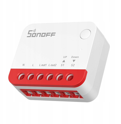 Интелигентен модул за ролетни Sonoff MINI ZBRBS, Zigbee, засилувач на сигнал, бел