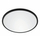 Plafonierë WiZ 8719514554955, LED 22W, dritë e rregullueshme smart, e zezë