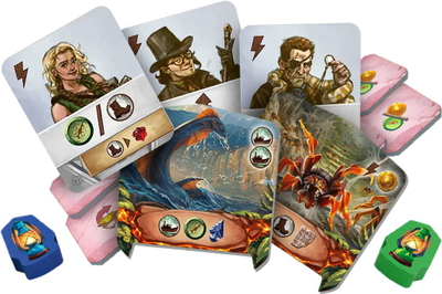 Zgjerim loje bordi Czech Games Lost Ruins of Arnak Adventure Chest, organizim për lojën bazë, Twisted Paths