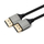 Kabllo DisplayPort MicroConnect Ultra Slim, 2m, 4K, e zezë