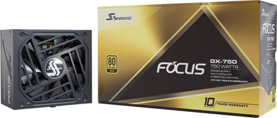 Burim energjie SEASONIC Focus GX 750 80 PLUS Gold	ATX 3.0 PCIe 5.0 - 750W