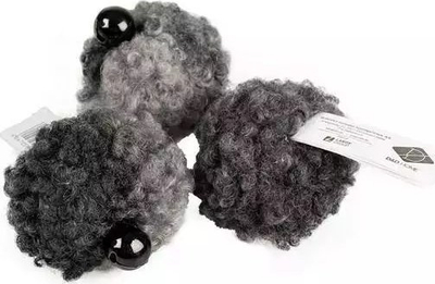 Lodër për mace D&amp;D Wool Ball Bell, top leshi 4 cm, me zile