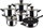 Set tenxheresh Kinghoff KH4441, 12 pjesë, inoks, për induksion, ngjyrë argjendi