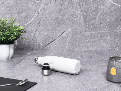 Termus Berlinger Haus Aspen, 0.5L, çelik inox, gri mat