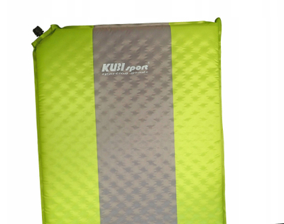 Dyshek kampingu vetëfryrës Kubisport, 195 cm, jeshil