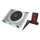 Ftohës për laptop Darkflash G200 Plus, 16", RGB, argjendtë