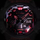 Orë dore për meshkuj Casio G-Shock GA-B001-4A, e kuqe