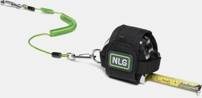 Mbajtës metri NLG Tape Measure Tether, për 5–8 m, mban ngarkesë deri 1 kg, i zi