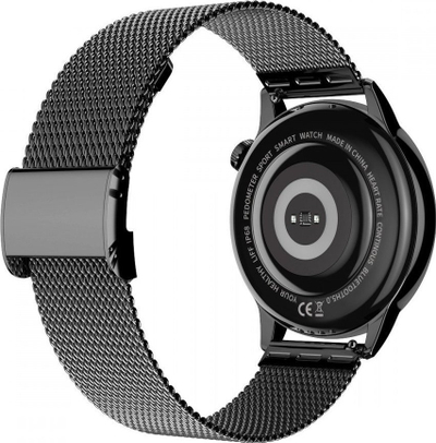 Паметен часовник MaxCom Fit FW58 Vanad Pro, Блутут, следење на срцев ритам, црн