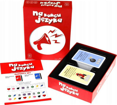 Loja me shoqni Nasza Księgarnia On the Tip of the Tongue, party game, për familje edhe shokë