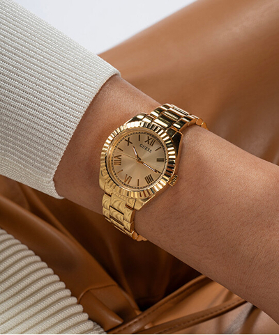 Orë për femra Guess Mini Luna GW0687L2, e artë