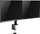 Mbajtës tavoline për monitorë LogiLink BP0106, për 2 monitorë 17"-32", kapacitet 9 kg, i zi