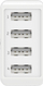 Karikues muri Ansmann HC430, 4x USB A, 30W 3A, i bardhë