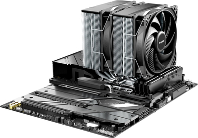 Ftohës CPU Be Quiet Pure Rock Pro 3, 120mm, për Intel edhe AMD, i zi