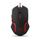 Mouse gaming Esperanza MX205 Fighter EGM205R, 2400 dpi, 6 butona, USB, i zi me të kuqe