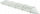 Serë tunel GREENHOUSE, folje PVC, 240x57x30cm, e bardhë