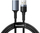 Kabllo BASEUS Cafule Series USB 3.0, M / M, 2A, 1m, e hirtë