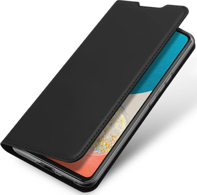 Mbrojtëse portofol Dux Ducis për Samsung Galaxy A52, me vend për kartë, e zezë