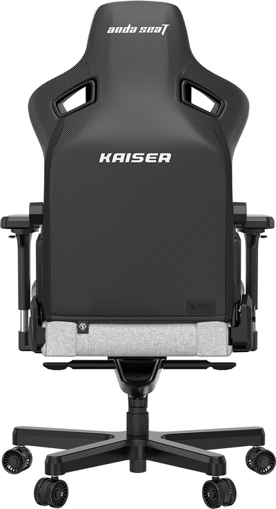 Karrige lojrash AndaSeat Kaiser 3 Pro XL, mbështetje mesi, krahë 5D, e zezë