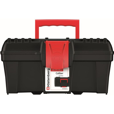 Kuti veglash Orno Tool Box Caliber Greenbox, me organizues, plastike, e zezë
