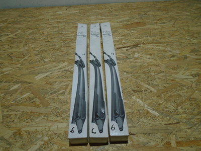 Fshirëse xhami SWF VisioFlex 119452, set 2 copë, 650mm 750mm, e zezë